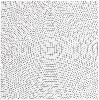 Sol Lewitt - Arcs from two adjacent sides