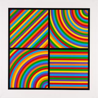 Sol Lewitt - Bands of equal width #4.