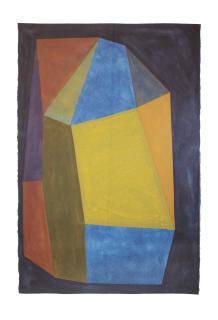 Sol Lewitt - Complex Form with Colors Superimposed