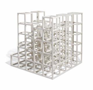 Sol Lewitt - Cube structure based on five modules