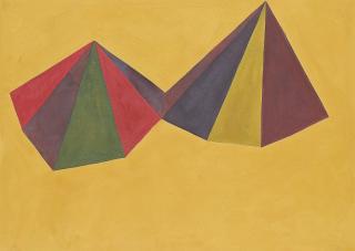 Sol Lewitt - Double Asymmetrical Pyramids