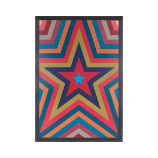 Sol Lewitt - Five Pointed Star with Color Bands,1992