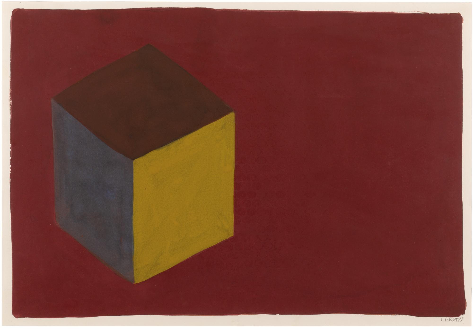 Sol Lewitt - Floating Cube