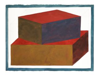 Sol Lewitt - Form derived from a cubic rectangle II, 1990