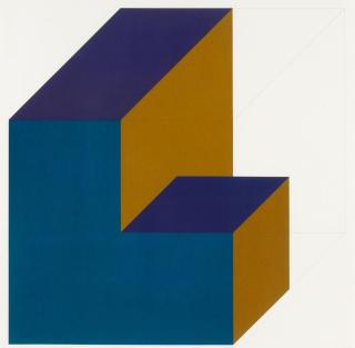 Sol LeWitt - Forms derived from a cube (color)