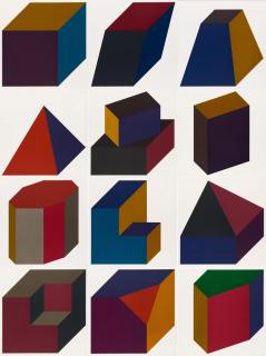 Sol LeWitt - Forms derived from a cube