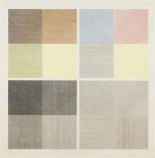 Sol Lewitt - Four Square Composite (Tate gallery S6)