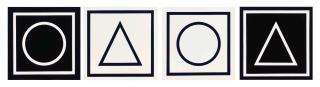 Sol Lewitt - Geometric Figures within Squares