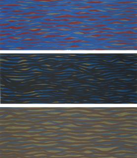Sol LeWitt - Horizontal Bands (More or Less)