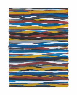 Sol Lewitt - Horizontal Brush Strokes