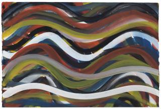 Sol Lewitt - Horizontal Brushstrokes
