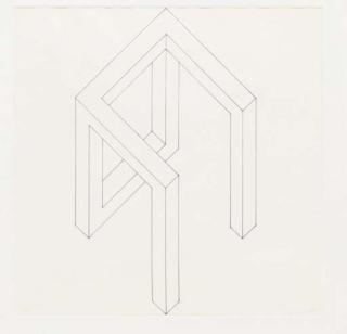 Sol Lewitt - Incomplete Open Cube #2