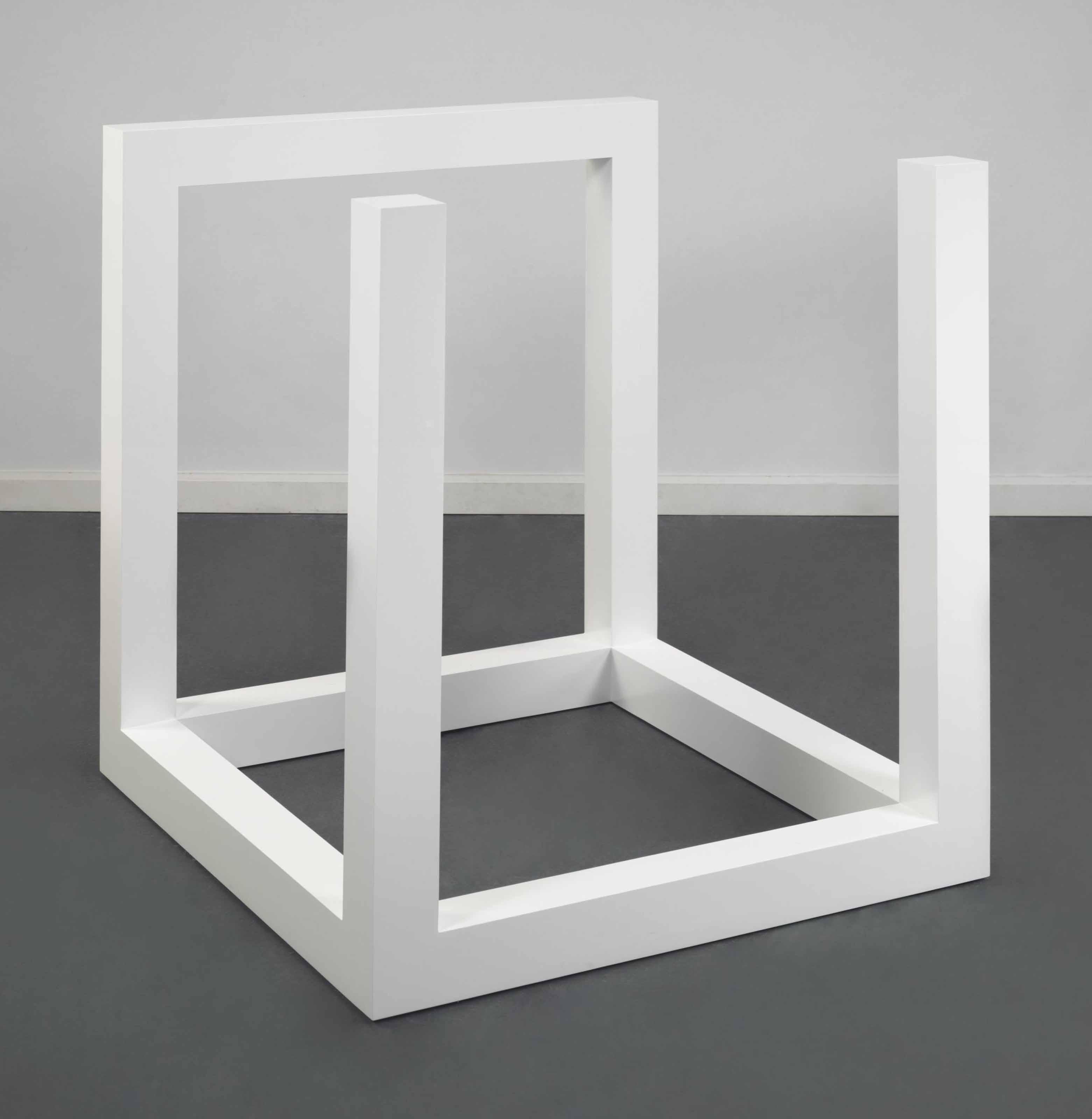 Sol Lewitt - Incomplete Open Cube 9/5