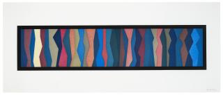 Sol LeWitt - Irregular Zigzag Bands