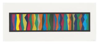Sol Lewitt - Irregular Zigzag Bands