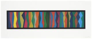 Sol Lewitt - Irregular Zigzag Bands