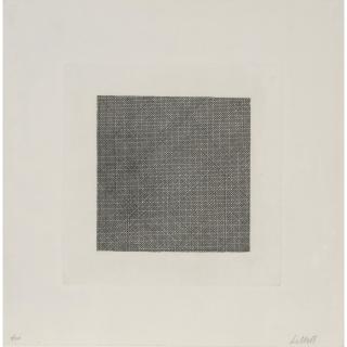 Sol LeWitt - Lines in Four Directions, Superimposed
