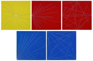 Sol LeWitt - Lines to Specific Points