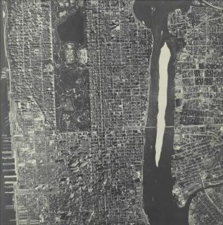 Sol LeWitt - Manhattan With Roosevelt Island Removed