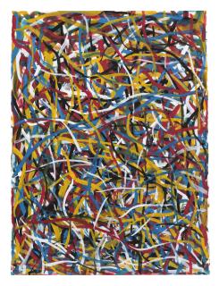 Sol LeWitt - Not Straight Brushstrokes