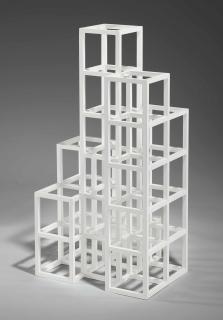 Sol Lewitt - Open Cube Structure
