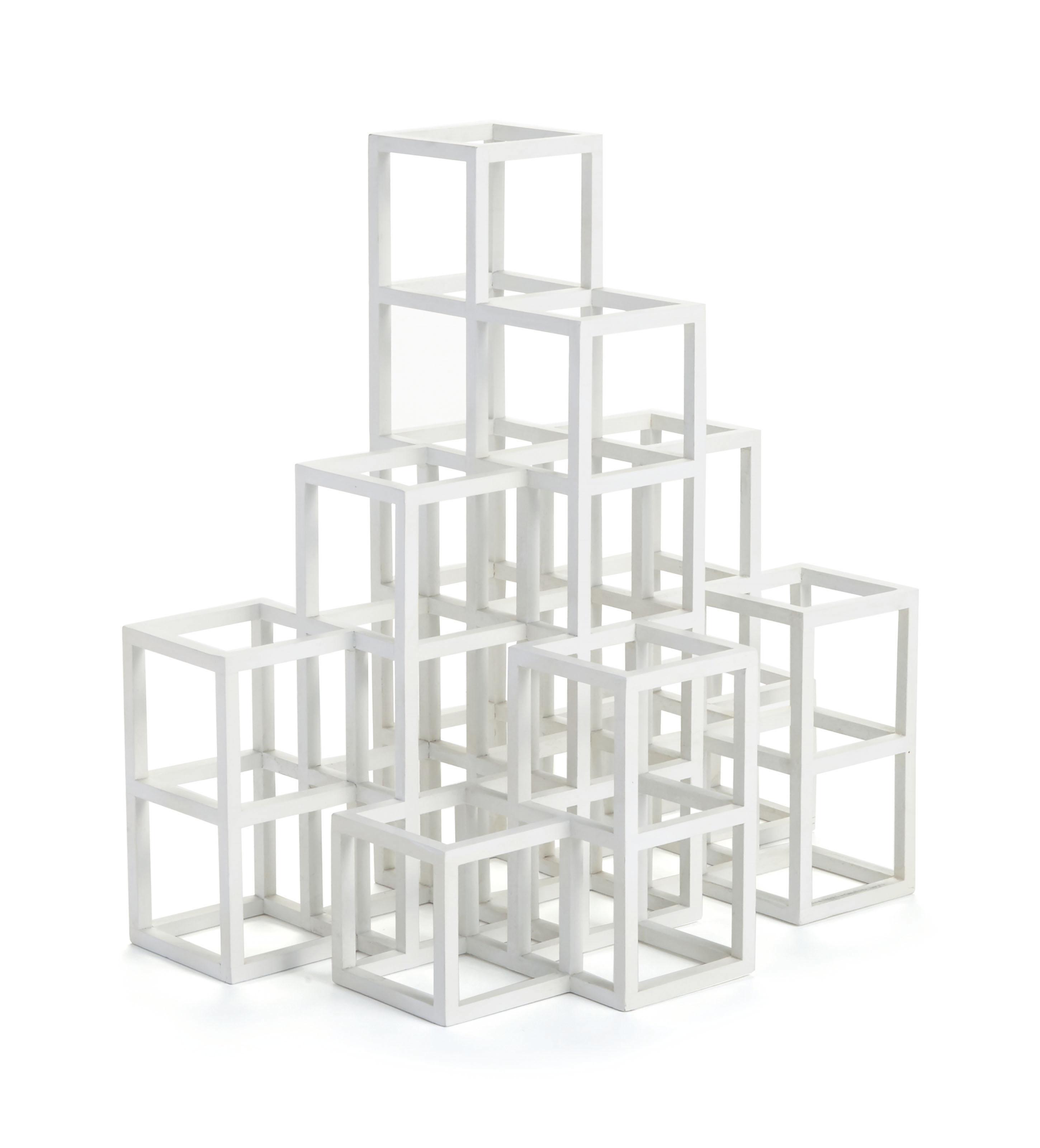 Sol Lewitt - Open Cube Structure