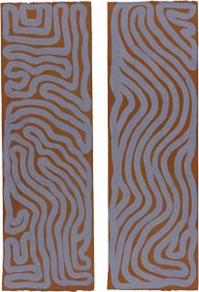 Sol Lewitt - Parallel Curves [Diptych]
