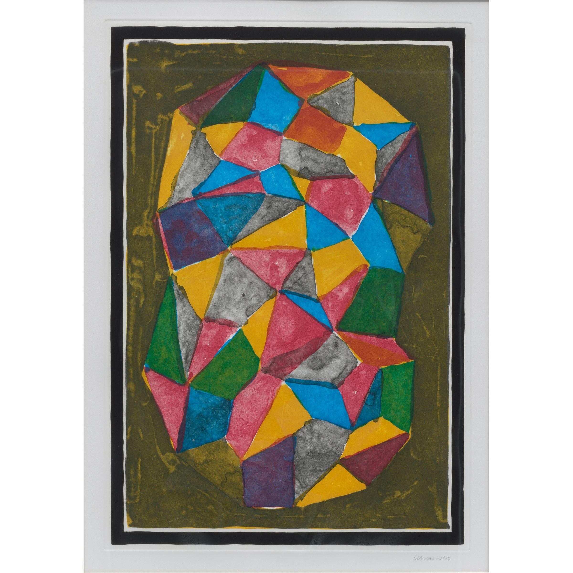 Sol LeWitt - Plate 3, from Complex Forms