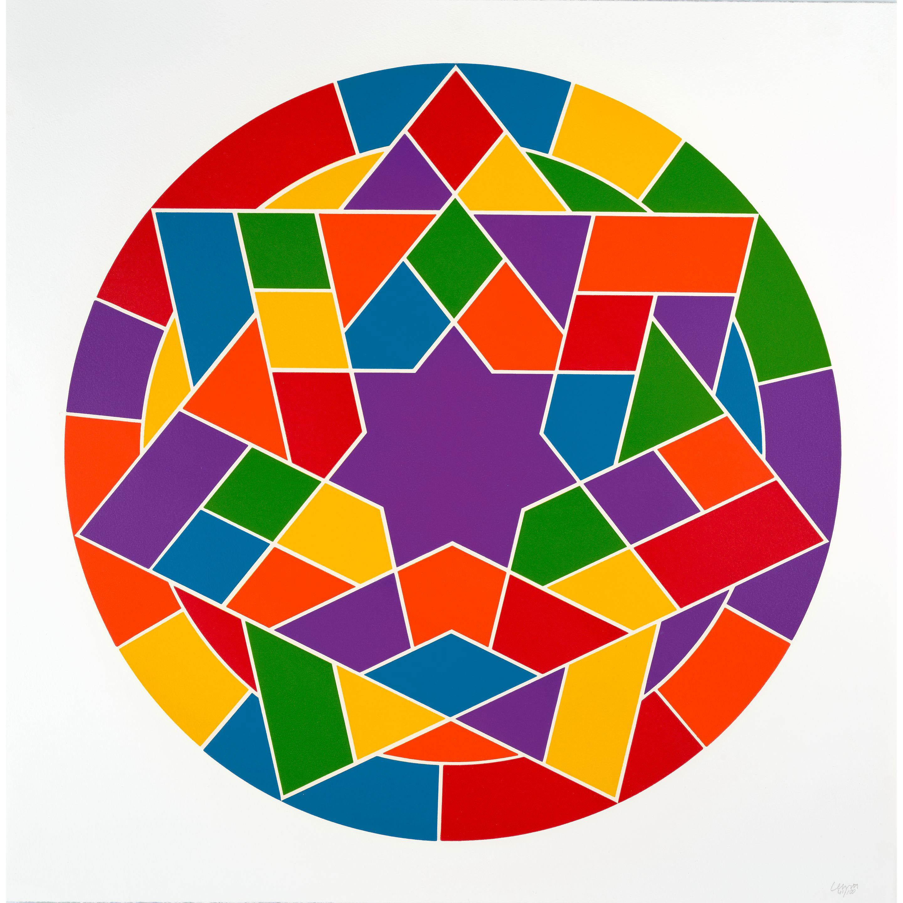 Sol LeWitt - Plate 5, from Stars