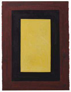 Sol LeWitt - Rectangle Within Rectangle, Within Rectangle, Color Superimposed