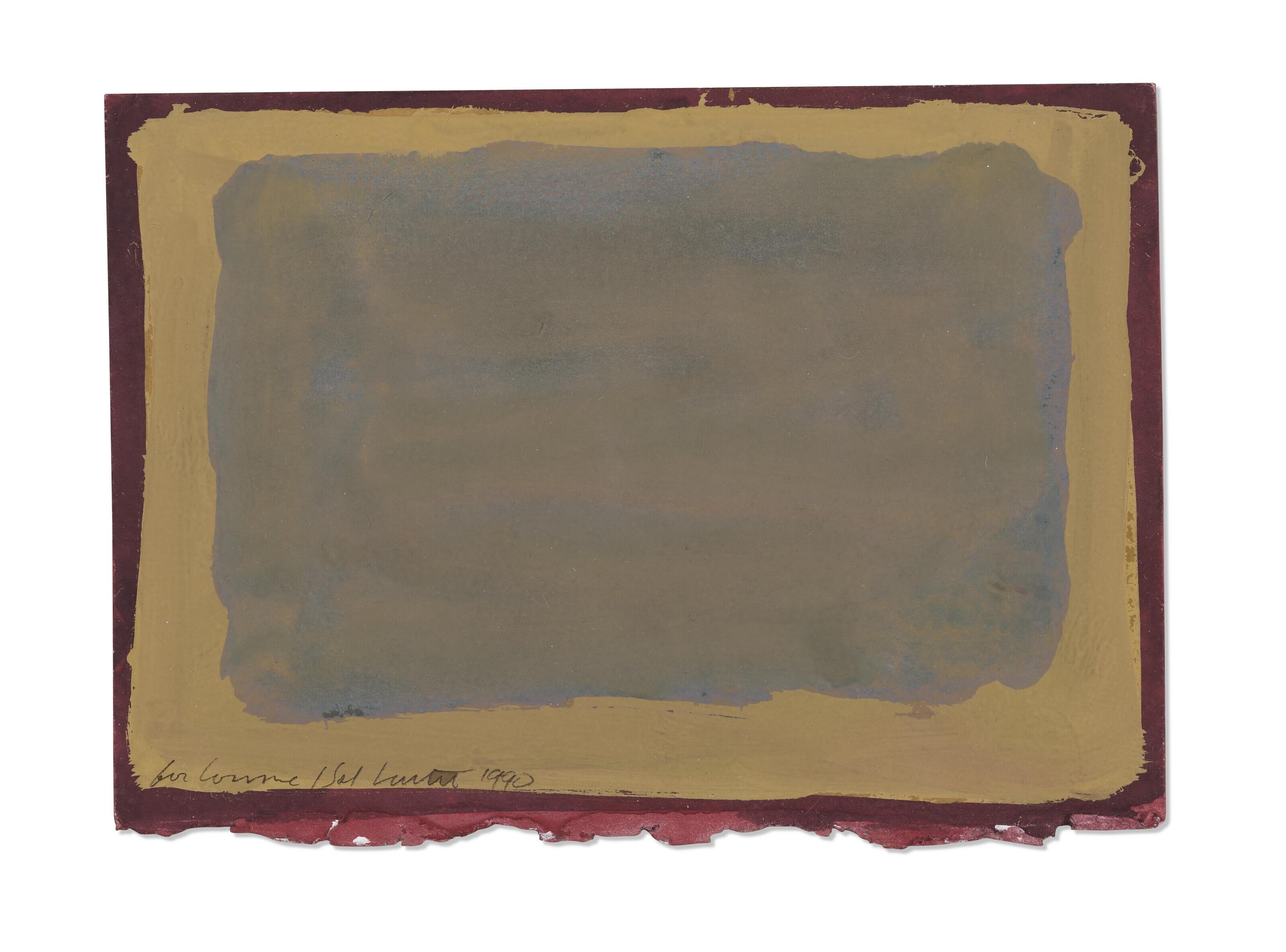 Sol LeWitt - Rectangle Within Two Different Color Bands