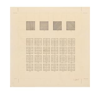 Sol Lewitt - SET II 1 2 3 4