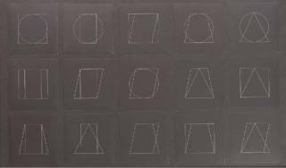 Sol Lewitt - Six Geometric Figures, Superimposed in Pairs (Tate E25)