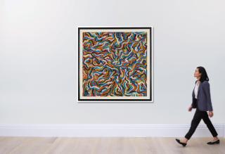 Sol LeWitt - Squiggly Brushstrokes