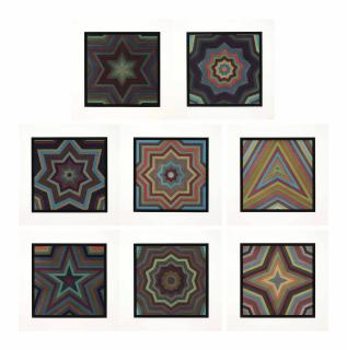 Sol Lewitt - Stars With Color Bands
