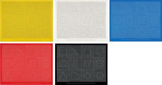 Sol Lewitt - The Four Sides of the Tower for the Community Activities Center, Davenport, Iowa. 1983.