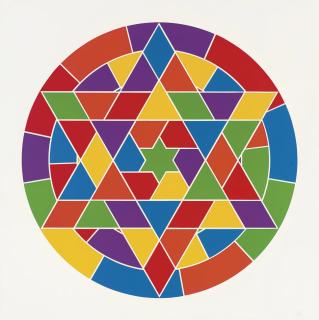 Sol LeWitt - Tondo Star