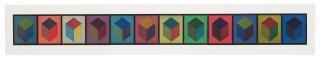 Sol LeWitt - Twelve Cubes (Triptych)