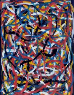 Sol Lewitt - Untitled (Wavy Lines)