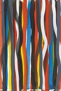Sol Lewitt - Vertical Brushstrokes
