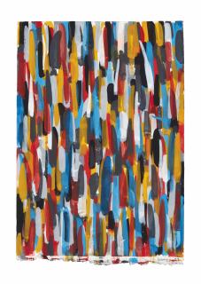 Sol Lewitt - Vertical Brushstrokes