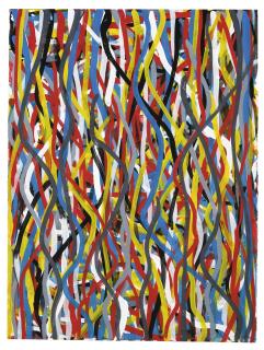 Sol Lewitt - Wavy Brushstrokes