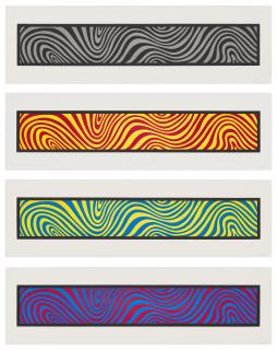 Sol Lewitt - Wavy Irregular Bands
