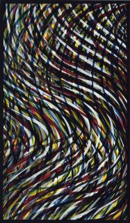 Sol LeWitt - Wavy Lines (color)
