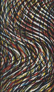 Sol LeWitt - Wavy Lines (color)