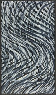 Sol Lewitt - Wavy Lines (Gray); And Wavy Lines (Color) (Krakow 1995.03-1995.04)