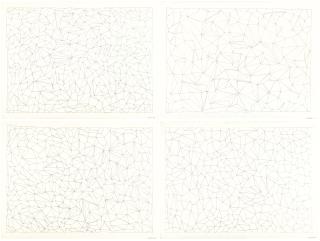 Sol Lewitt - Working Drawing For Wall Drawing (Complex Form)