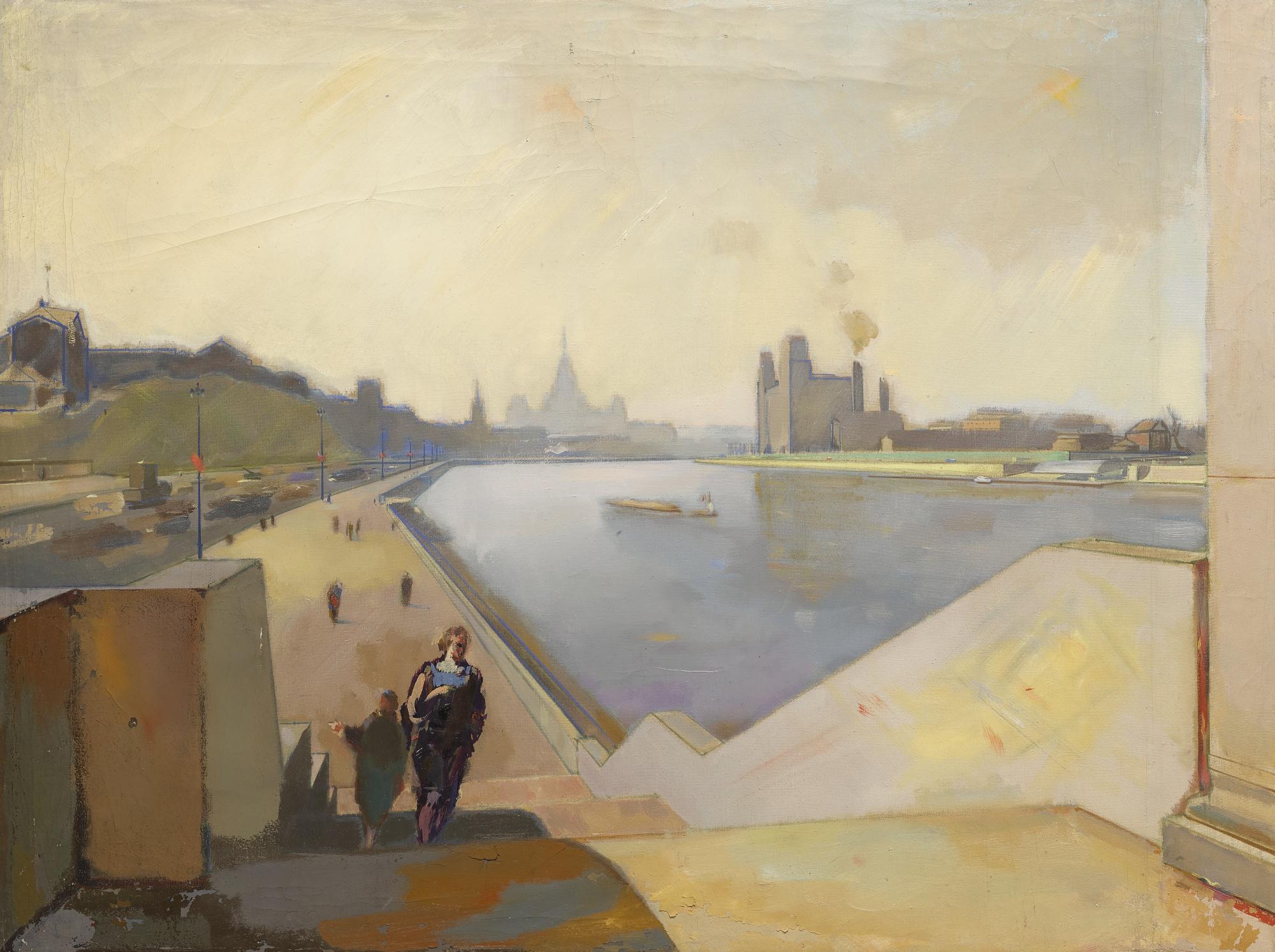 Solomon Borisovich Nikritin - Moscow Embankment