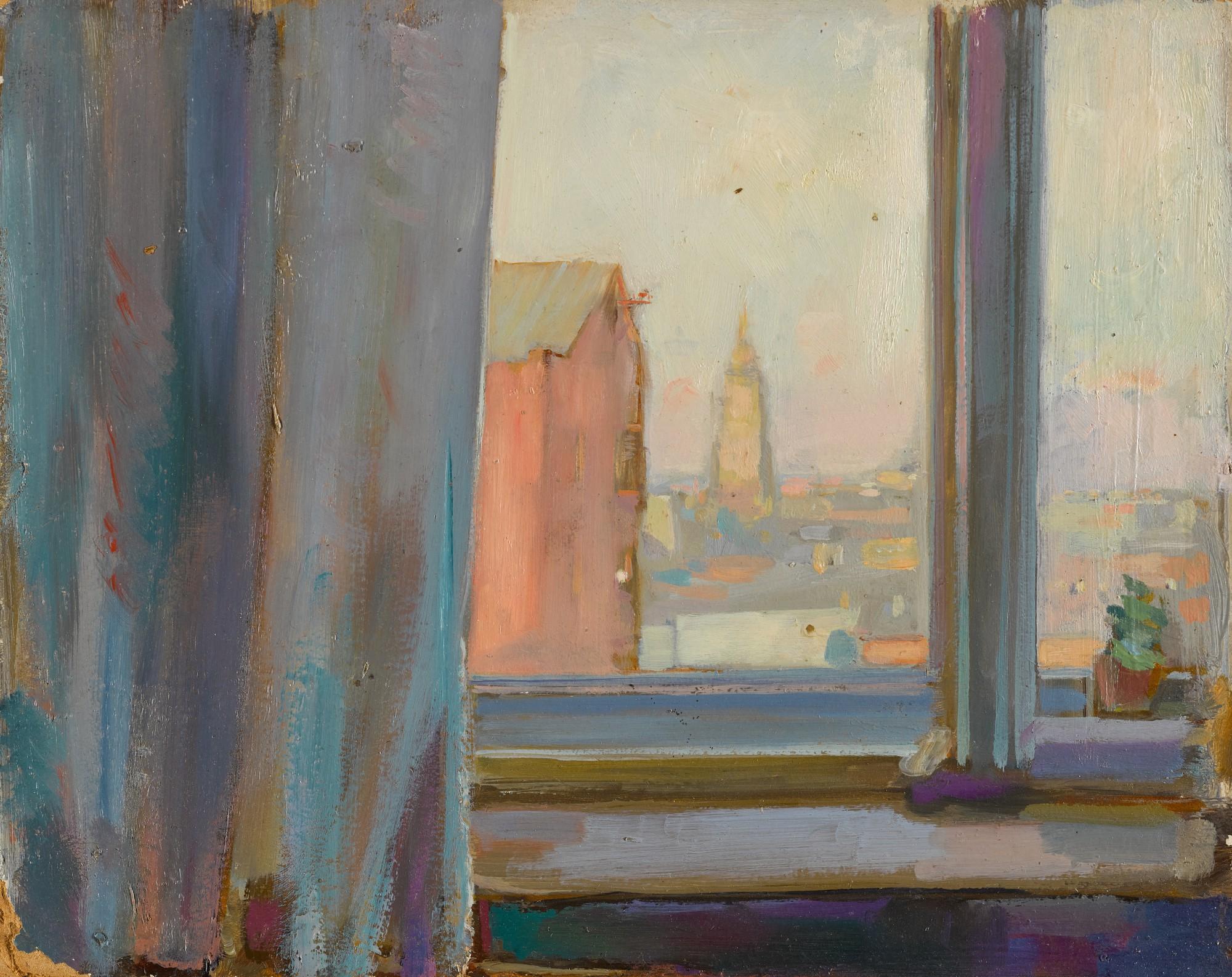 Solomon Borisovich Nikritin - Rooftops, Moscow