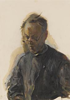 Solomon Borisovich Nikritin - Self Portrait